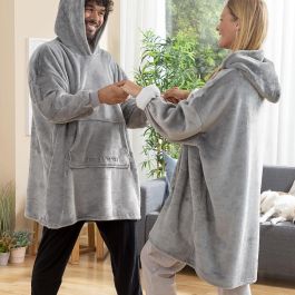 Batamanta Sudadera Oversized con Forro Polar Swug InnovaGoods