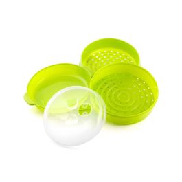 Vaporera Doble para Microondas Codowave InnovaGoods Vaporera Doble para Microondas Codowave InnovaGoods