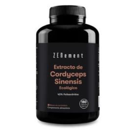 ZENEMENT Cordyceps Sinensis Hongo Adaptógeno Ecológico 180 Cápsulas Veganas - Alto en Polisacáridos Precio: 24.4999997. SKU: B15Y45STBT