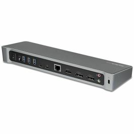 Hub USB Startech DK30CH2DEPUE Negro Negro/Plateado Plateado 100 W Hub USB Startech DK30CH2DEPUE Negro Negro/Plateado Plateado 100 W