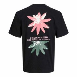 Camiseta de Manga Corta Infantil Jack & Jones Jortampa Back Tee Ss Negro