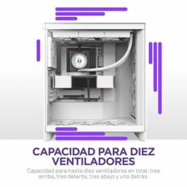 Caja Semitorre ATX NZXT H7 Flow Midi Blanco Caja Semitorre ATX NZXT H7 Flow Midi Blanco