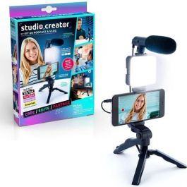 Vlogging Kit - Studio Creator - Podcast & Vlogging Kit con luz y micrófono - INF 033 - Toyes del canal