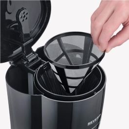 Severin KA 4320 Cafetera de Filtro para 10 Tazas, 1.25L, Función Mantener Caliente, 900W, Negro