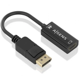 AISENS - CONVERSOR DISPLAYPORT A HDMI 4K@60HZ, DP/M-HDMI/M, NEGRO, 15CM Precio: 9.5000004. SKU: B1KB3YS39D