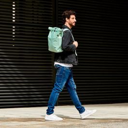 Milan Serie 1918 Mochila Urbana C-Cierre Superior Enrrollable 10 L Verde