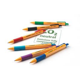 STABILO pointball Rojo Bolígrafo de punta retráctil con pulsador 1 pieza(s)