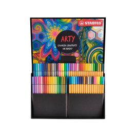 Rotulador Stabilo Acuarelable Pen 68-88 Arty Line Hero Estuche De Carton De 68 Unidades Surtidas