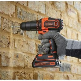Black + Decker Taladro de Percusión 2x18 V Iones de Litio con 80 Accesorios en Estuche