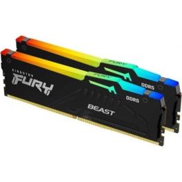 Memoria RAM Kingston FURY Beast RGB 2 x 16GB/ DDR5/ 6000MHz/ 1.35V/ CL36/ DIMM Precio: 140.68999967. SKU: B1BWHSJ7WB