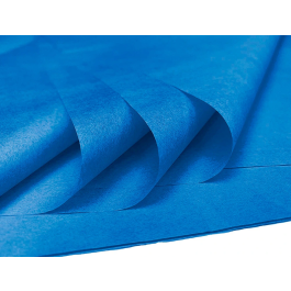 Liderpapel Papel seda 52x76cm 18g/m2 Azul Bolsa 5 Hojas