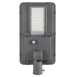 Farola LED Solar 200W 5000K Panel 6V 20W Batería 20Ah Sensor/Control Remoto [HO-STR100W-SL04-CW]