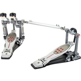 Pearl Pedal Doble Bombo Eliminator Redline para Zurdos Cadena Accionamiento Personalizable