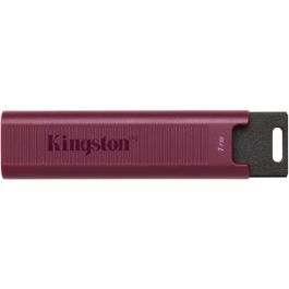 Kingston DataTraveler Max USB 3.2 Gen 2 1000GB Rojo DTMAXA/1TB - 1000MB/s Lectura, 900MB/s Escritura