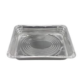 Inde Bandeja Aluminio Rectangular 40 cm x 33.5 cm x 5 cm