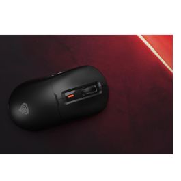 GENESIS NMG-2193 Ratón Juego Ambidextro Bluetooth + USB Type-C Óptico 26000 DPI Negro Batería Integrada
