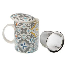 Taza con Filtro para Infusiones Versa Alfama Porcelana Gres (8 x 10 x 8 cm) Precio: 5.89000049. SKU: S3400963