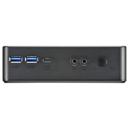 Shuttle NC40U5 Mini PC Barebone Negro (Intel Core i5-1235U) 24/7, Dual Video, Ultra HD, DDR4, UHD Graphics, NVMe, USB 3.2 Gen 2