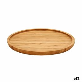 Bandeja de Aperitivos Kinvara JWKW-3711-1 Marrón 25 x 1,5 x 25 cm 24,7 x 1,5 x 24,7 cm (12 Unidades)