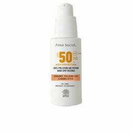 ALMA SECRET #gold Crema Facial Alta Protección Solar SPF50, Hidratante para Piel Sensible con Ácido Hialurónico 50 ml Precio: 22.49999961. SKU: B185897B4B