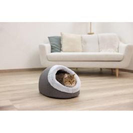 Kerbl Igloo para gatos JANA, 35 x 41 x 30 cm - Gris - KER4018653387788