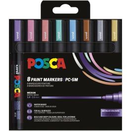 Marcador T.Opaca No Perm. Uni Posca 1,8 (Pc-5M) Colores Fluor Estuche De 8 Precio: 27.50000033. SKU: B13K7NELR5
