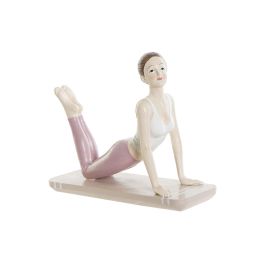 DKD Home Decor Figura Decorativa Escandinava Chica de Yoga para Hogar | Escultura de Resina Rosa para Decoración | Medidas: 6x13x16 cm Precio: 6.99864. SKU: S3029833