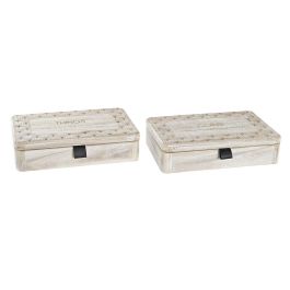 Caja Boho DKD Home Decor Natural 18 x 6.5 x 28 cm (2 Unidades) Precio: 31.50000018. SKU: S3032244