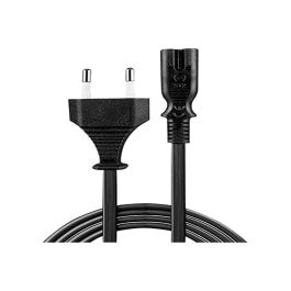 Cable Alimentación C7 LINDY CEE7/16 2 m Negro Precio: 5.50000055. SKU: B1J7B69CT3