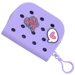 The Concept Factory Monedero Pequeño de Silicona con Charms