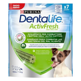Purina Dentalife Activfresh Small Snack Dental con Espirulina Natural y Miel, Combate el Mal Aliento y Reduce el Sarro, 6x115g Precio: 15.4999999. SKU: B18A8BVVNG