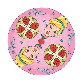 Ravensburger 4005556238477 Mandala Midi Princesas Disney - Para niños a partir de 6 años