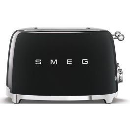 Smeg TSF03BLEU Tostador 4X4 50's Style Negro