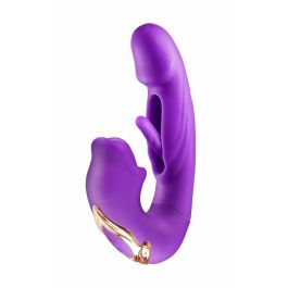 Vibrador Doble Estimulación Yoba Kissy Púrpura