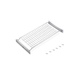 Emuca Escurreplatos para módulos altos Suprastar, módulo 600mm, Acero, Cromado