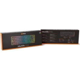 Krom Teclado Gaming Kalista NXKROMKALISTASP Membrana RGB 62% N-19 Anti-ghosting Compacto Mini