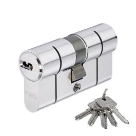 Abus Eurocilindro de puntos níquel doble embrague 35/35mm D66 n 35/35, incluye 5 llaves, ref silca ab48 edm 12028 Precio: 37.79000005. SKU: S7918250