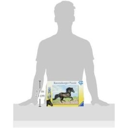 Puzzle XXL de semental negro de 200 piezas - Niño - Paisaje y naturaleza - Edad 8 - 12803 - Ravensburger Puzzle XXL de semental negro de 200 piezas - Niño - Paisaje y naturaleza - Edad 8 - 12803 - Ravensburger