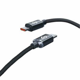 Cable USB-C a USB-C Subblim OPTIMUS Negro 1 m