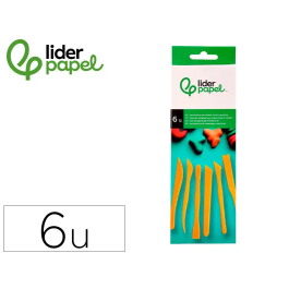 Liderpapel Instrumentos de Modelar para Arcilla y Plastilina Caja de 6 Piezas Surtidas Precio: 2.98999954. SKU: B1AN92B8MT