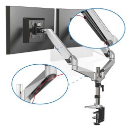 Digitus DA-90353 Soporte para 2 Monitores hasta 32" y 8kg por Pantalla