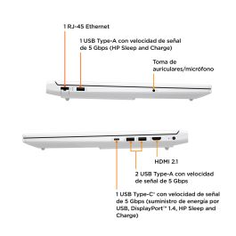 Laptop HP 84C96EA#ABE 16,1" 16 GB RAM 512 GB SSD ryzen 7-7840hs Nvidia Geforce RTX 4050