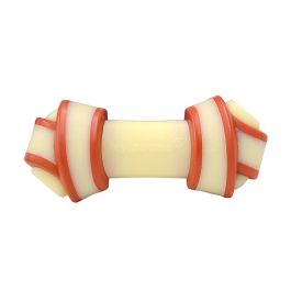 Nylabone Rawhide Knot Bone Beef M