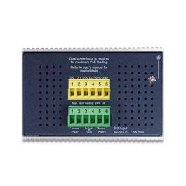 Planet Switch industrial 8 puertos PoE Gigabit 10/100/1000T 802.3bt + 2 SFP 1G/2.5G gestionable L3 Planet Switch industrial 8 puertos PoE Gigabit 10/100/1000T 802.3bt + 2 SFP 1G/2.5G gestionable L3