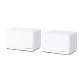 Mercusys Halo H80X Sistema de Malla Wi-Fi 6 AX3000 Doble Banda 2.4/5GHz Pack 2 Unidades Antenas Internas Blanco