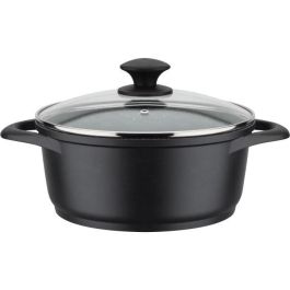 GSW 414562 Batería de Cocina de Aluminio Forjado 10 Piezas con Recubrimiento Granito Vitaflon para Inducción