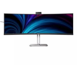Philips 49B2U6900CH Monitor Curvo Profesional 48.8" Dual QHD (5120x1440) SuperWide con Webcam IA y USB-C Docking