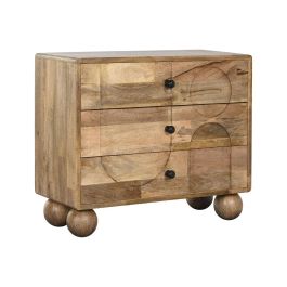 Comoda Moderno DKD Home Decor Marron 35 x 71 x 82 cm Comoda Moderno DKD Home Decor Marron 35 x 71 x 82 cm
