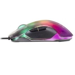 Ratón Gaming Mars Gaming MMGLOW/ Hasta 12800DPI/ Negro Ratón Gaming Mars Gaming MMGLOW/ Hasta 12800DPI/ Negro