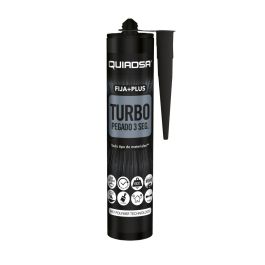 Quiadsa Fija+Plus Turbo Adhesivo Elástico Negro 290 ml - Fijación Rápida 3 Segundos, Alta Resistencia 400 kg/m² Precio: 8.49999953. SKU: B14FRP4EZT